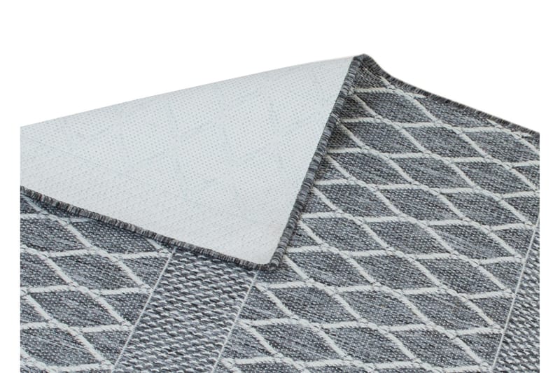 Madrid Bell Flatvävd Matta 80x150 - Grå/Vit - Textil & mattor - Mattor - Flatvävda mattor