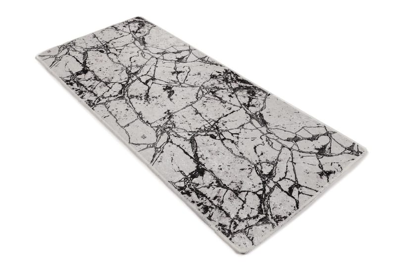 Marmuras Entrematta 60x140 cm - Vit/Sammet - Textil & mattor - Mattor - Dörrmatta & hallmatta