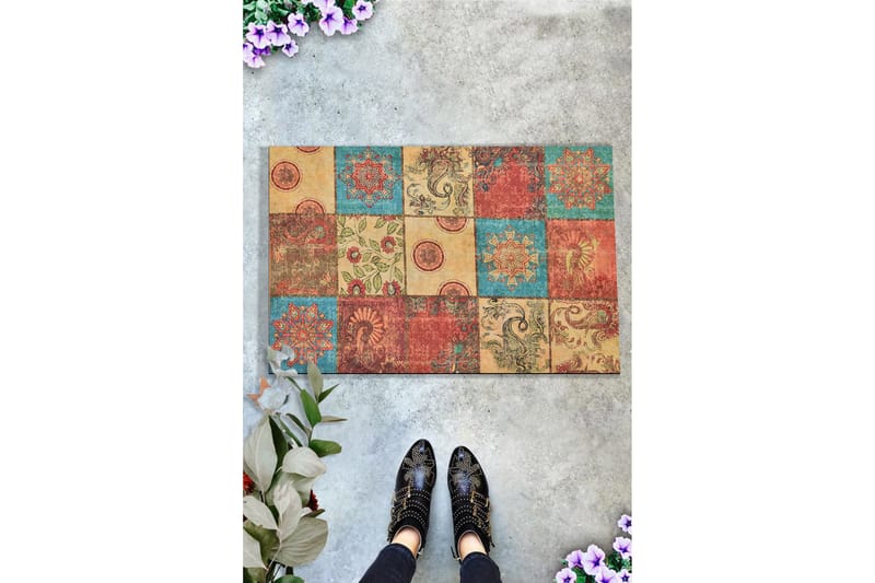 Meravella Dörrmatta 45x70 cm - Flerfärgad - Textil & mattor - Mattor - Dörrmatta & hallmatta