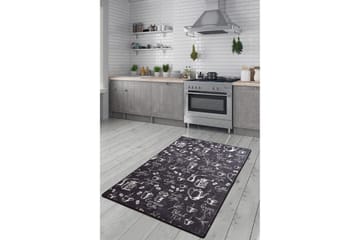 Mikino Entrematta 80x200 cm - Svart/Sammet - Textil & mattor - Mattor - Dörrmatta & hallmatta