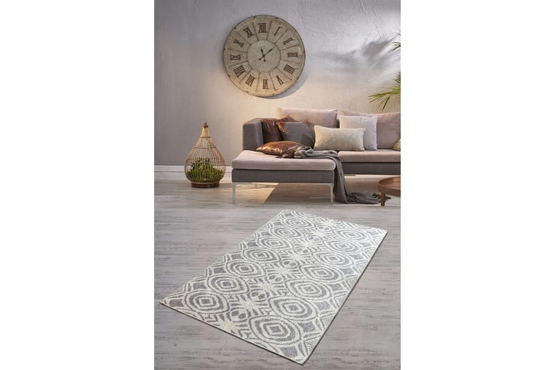 Njorthe Entrematta 80x200 cm - Grå/Sammet - Textil & mattor - Mattor - Små mattor