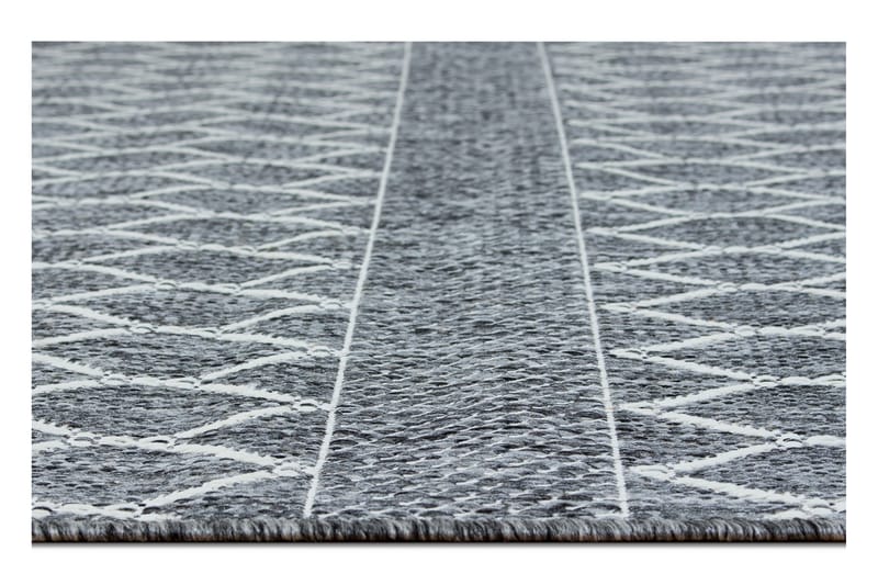 Numancia Bell Flatvävd Matta 80x150 - Grå/Vit - Små mattor - Flatvävda mattor