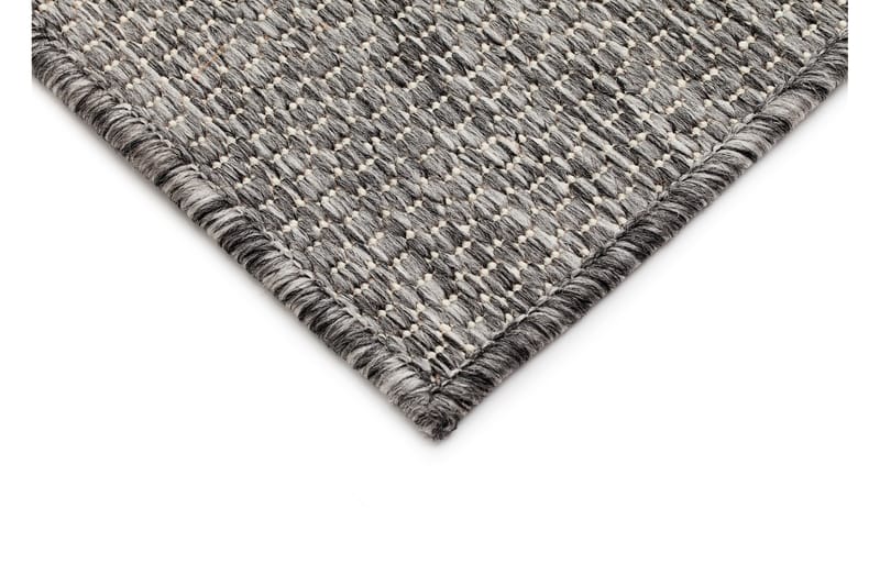 Numancia Square Flatvävd Matta 80x150 - Grå/Vit - Små mattor - Flatvävda mattor