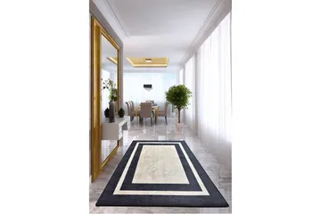 Quadru Matta 80x150 cm - Flerfärgad/Sammet - Textil & mattor - Mattor - Små mattor