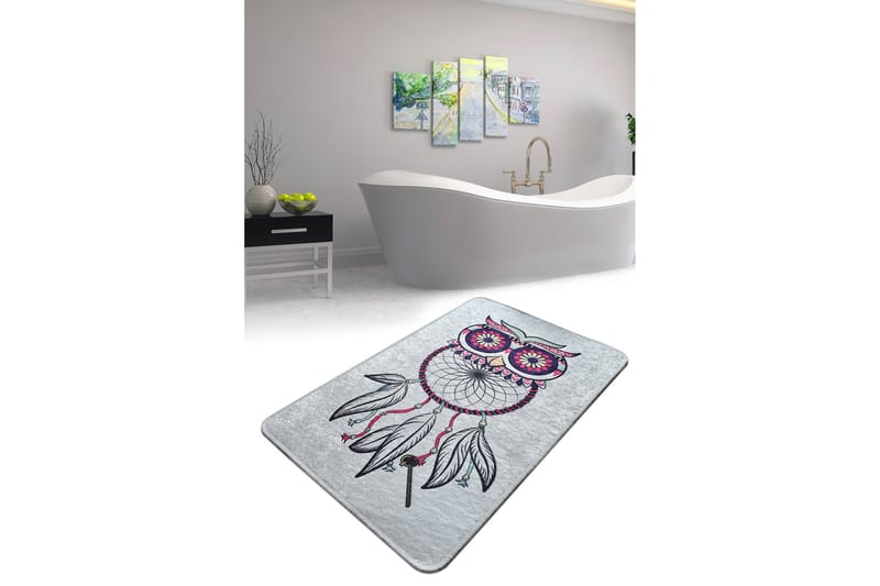 Sanjati Matta 60x90 cm - Flerfärgad/Sammet - Textil & mattor - Mattor - Små mattor