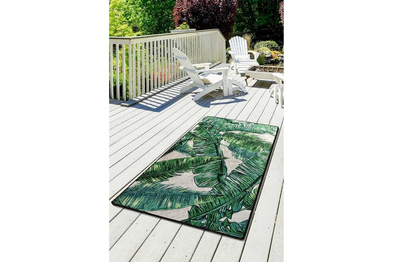 Saziye Matta 80x150 cm - Grön/Sammet - Textil & mattor - Mattor - Små mattor