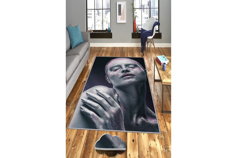 Tolunay Entrematta 80x200 cm - Flerfärgad - Textil & mattor - Mattor - Små mattor
