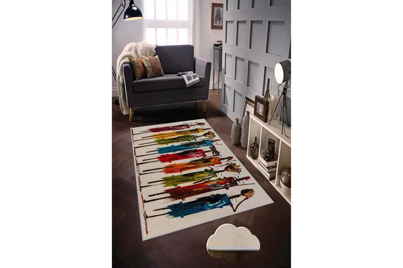 Tolunay Entrematta 80x200 cm - Flerfärgad - Textil & mattor - Mattor - Dörrmatta & hallmatta