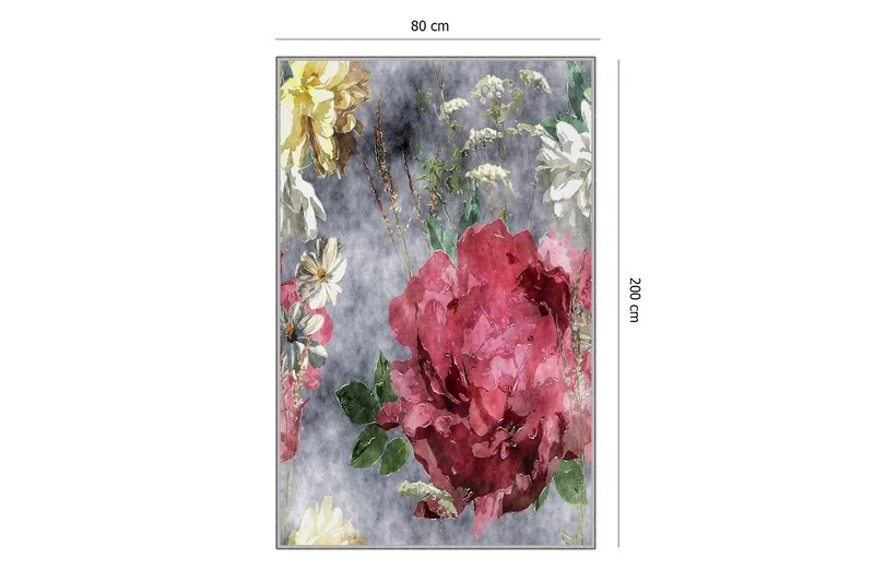 Tolunay Entrematta 80x200 cm - Flerfärgad - Textil & mattor - Mattor - Dörrmatta & hallmatta