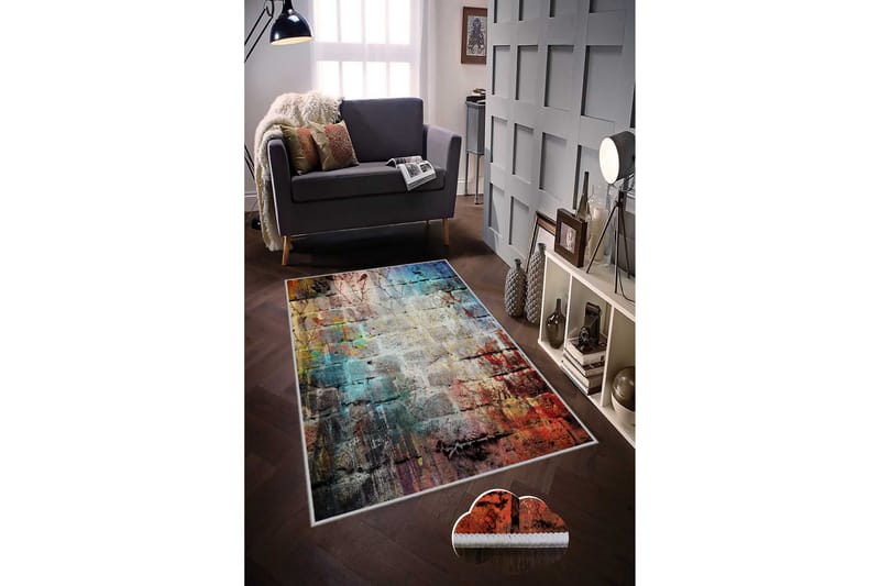 Tolunay Matta 80x150 cm - Flerfärgad - Textil & mattor - Mattor - Små mattor