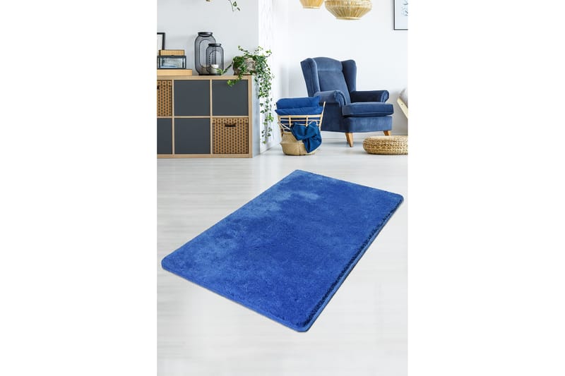 Vigentino Matta 80x140 cm - Blå/Akryl - Mattor - Små mattor