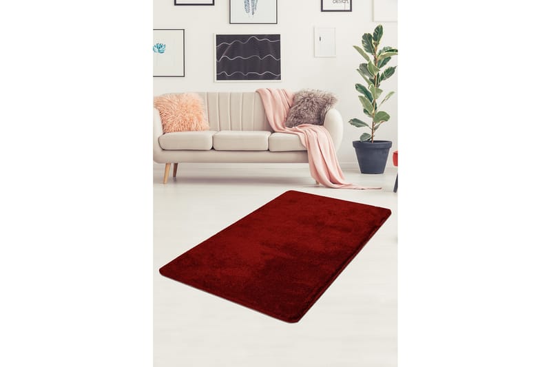 Vigentino Matta 80x140 cm - Röd/Akryl - Mattor - Små mattor