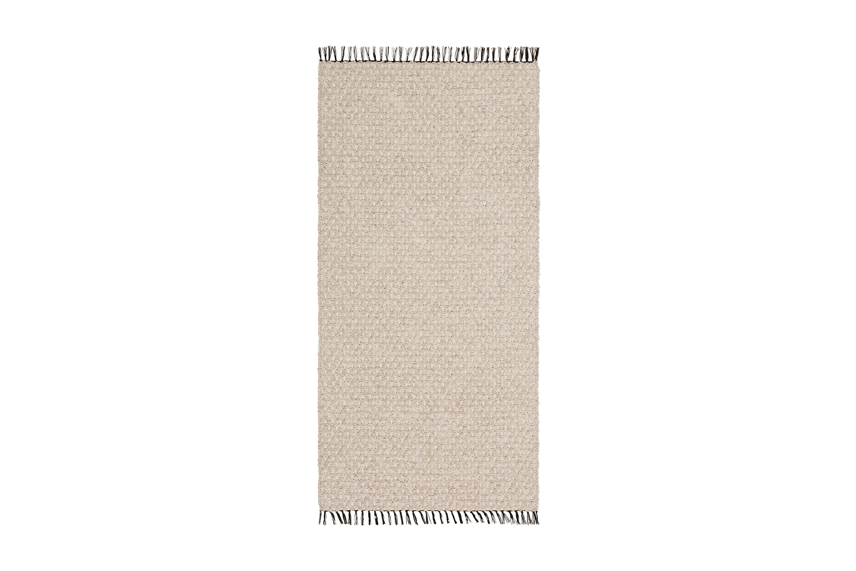 REA/Black Friday Julie Bomullsmatta 70x250 cm Krämvit - Horredsmattan Små mattor Vit Tyg