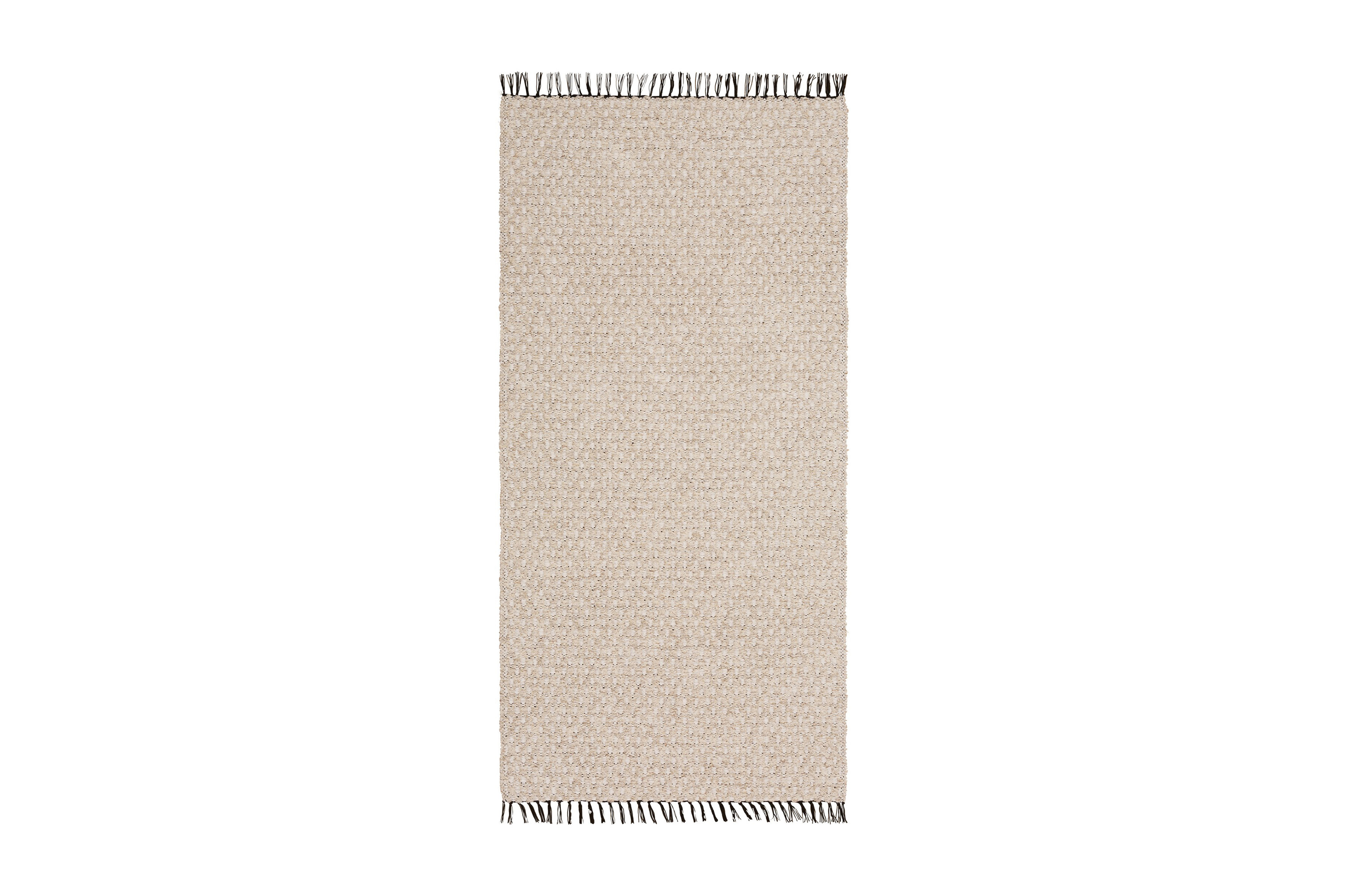 REA/Black Friday Julie Bomullsmatta 70x300 cm Krämvit - Horredsmattan Små mattor Vit Tyg