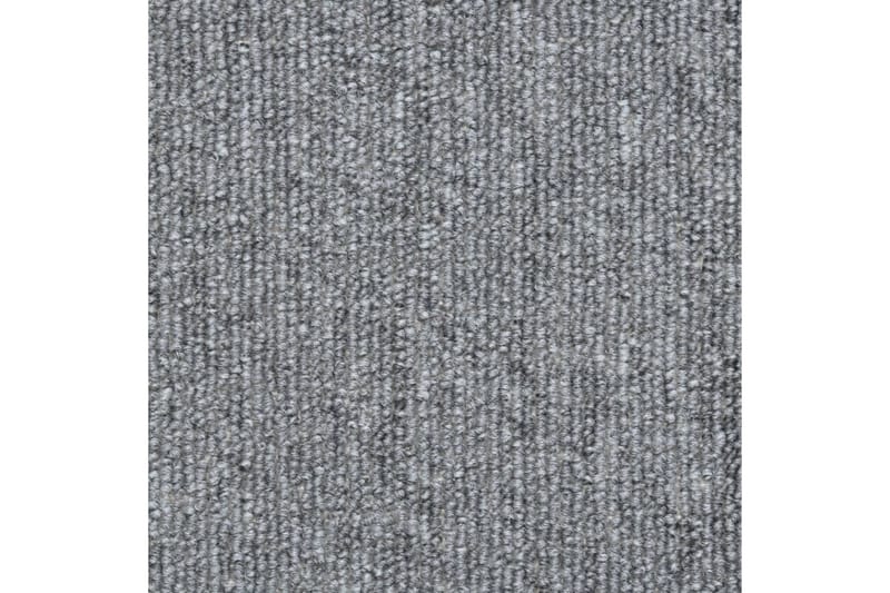 Trappstegsmattor 10 st 65x28 cm ljusgrå - Grå - Textil & mattor - Mattor - Specialmatta - Trappstegsmattor