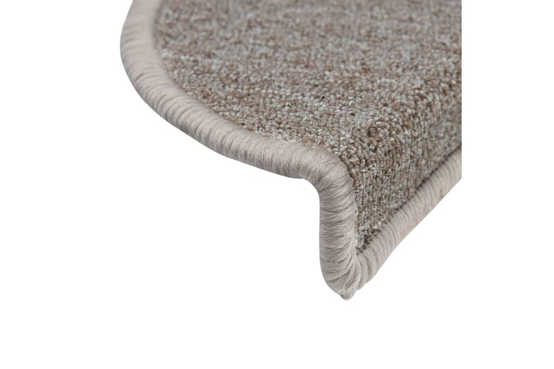 15 st Trappstegsmattor taupe 65x24x4 cm - Brun - Textil & mattor - Mattor - Specialmatta - Trappstegsmattor
