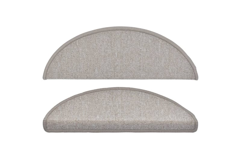 15 st Trappstegsmattor taupe 65x24x4 cm - Brun - Textil & mattor - Mattor - Specialmatta - Trappstegsmattor