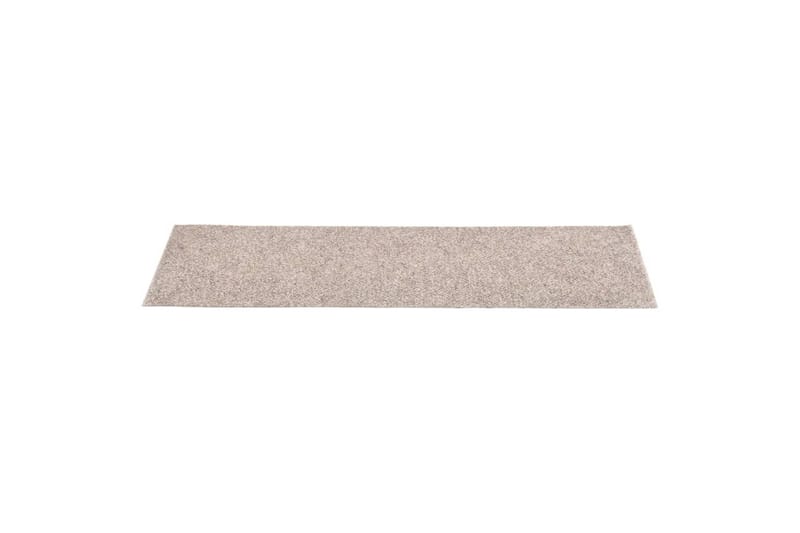 Trappstegsmattor självhäftande 15 st 76x20 cm gräddvit - Vit - Textil & mattor - Mattor - Specialmatta - Trappstegsmattor