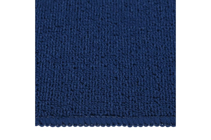 Trappstegmattor 15 st 60x25 cm marinblå halkfri - Blå - Textil & mattor - Mattor - Specialmatta - Trappstegsmattor