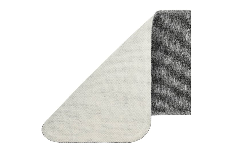 Trappstegmattor 15 st 75x20 cm grå halkfri - Grå - Textil & mattor - Mattor - Specialmatta - Trappstegsmattor