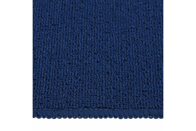 Trappstegmattor 15 st 75x20 cm marinblå halkfri - Blå - Textil & mattor - Mattor - Specialmatta - Trappstegsmattor