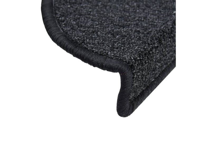 Trappstegsmattor 10 st 56x20 cm antracit - Antracit - Textil & mattor - Mattor - Specialmatta - Trappstegsmattor