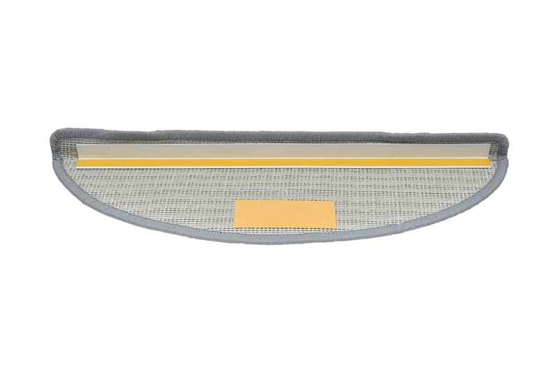 Trappstegsmattor 10 st 65x25 cm grå - Grå - Textil & mattor - Mattor - Specialmatta - Trappstegsmattor