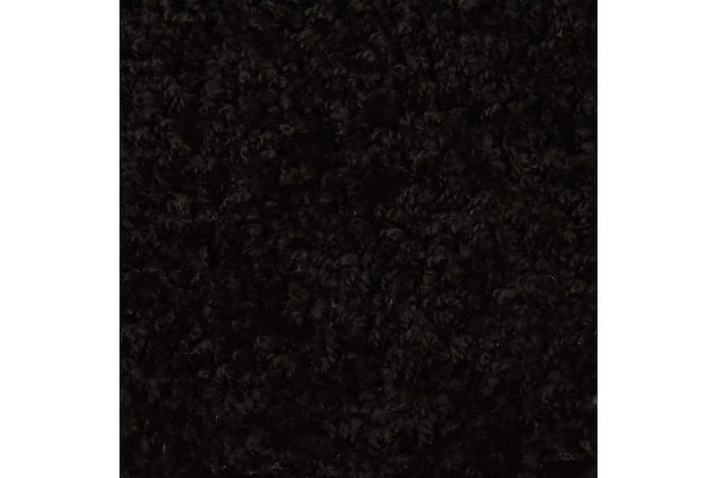 Trappstegsmattor 10 st 65x25 cm svart - Svart - Textil & mattor - Mattor - Specialmatta - Trappstegsmattor