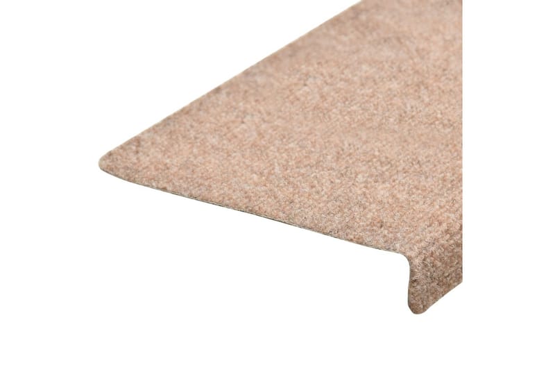 Trappstegsmattor 10 st brun 65x25 cm brodyr - Brun - Textil & mattor - Mattor - Specialmatta - Trappstegsmattor