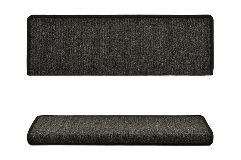 Trappstegsmattor 15 st 65x25 cm antracit - Grå - Textil & mattor - Mattor - Specialmatta - Trappstegsmattor