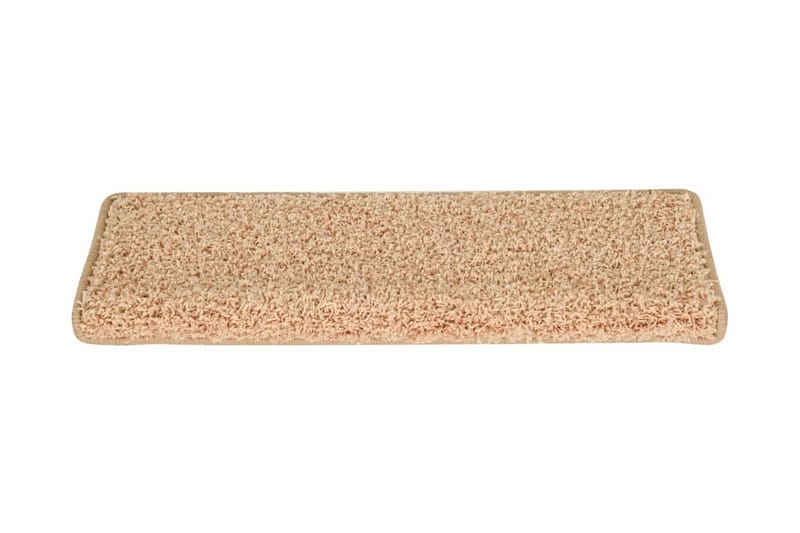 Trappstegsmattor 15 st 65x25 cm guld - Guld - Textil & mattor - Mattor - Specialmatta - Trappstegsmattor