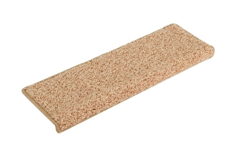 Trappstegsmattor 15 st 65x25 cm guld - Guld - Textil & mattor - Mattor - Specialmatta - Trappstegsmattor