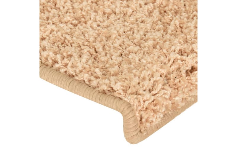 Trappstegsmattor 15 st 65x25 cm guld - Guld - Textil & mattor - Mattor - Specialmatta - Trappstegsmattor
