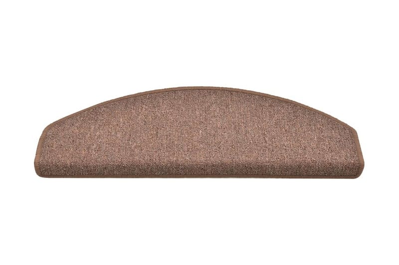 Trappstegsmattor 15 st brun 65x24x4 cm - Brun - Textil & mattor - Mattor - Specialmatta - Trappstegsmattor