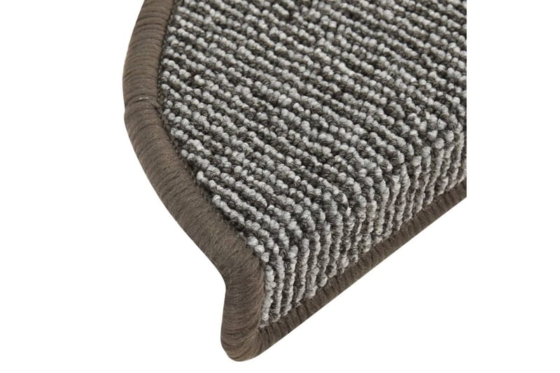 Trappstegsmattor 15 st grå 56x17x3 cm - Grå - Textil & mattor - Mattor - Specialmatta - Trappstegsmattor