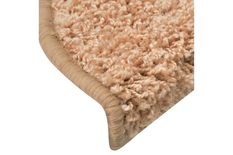 Trappstegsmattor 15 st guld 56x17x3 cm - Guld - Textil & mattor - Mattor - Specialmatta - Trappstegsmattor