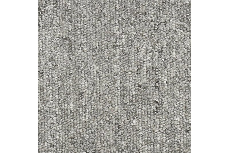 Trappstegsmattor 15 st ljusgrå 65x24x4 cm - Grå - Textil & mattor - Mattor - Specialmatta - Trappstegsmattor