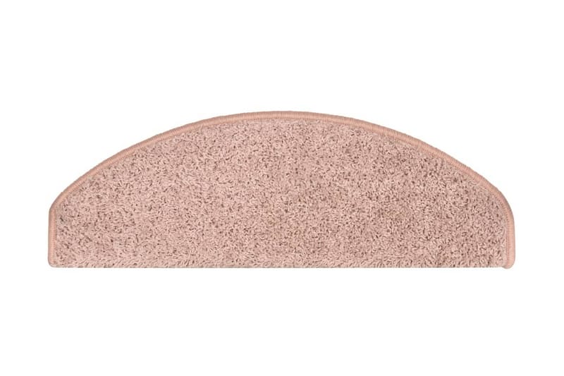 Trappstegsmattor 15 st ljusrosa 65x21x4 cm - Rosa - Textil & mattor - Mattor - Specialmatta - Trappstegsmattor