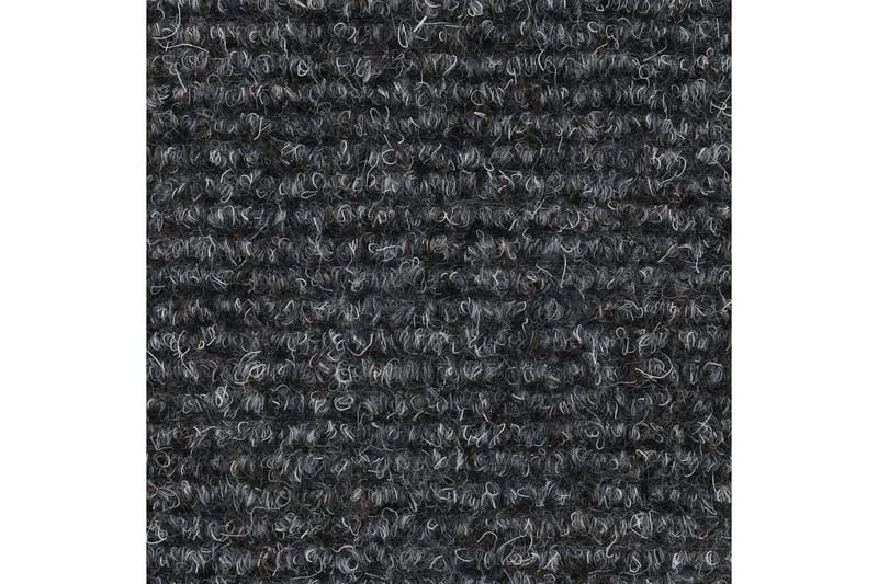 Trappstegsmattor självhäftande 10 st ljusgrå 65x21x4 cm brod - Grå - Textil & mattor - Mattor - Specialmatta - Trappstegsmattor