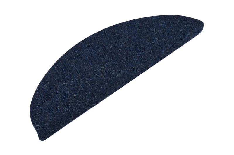 Trappstegsmattor självhäftande 15 st 65x26 cm blå - Blå - Textil & mattor - Mattor - Specialmatta - Trappstegsmattor