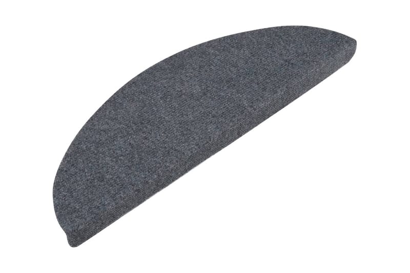 Trappstegsmattor självhäftande 15 st 65x26 cm grå - Grå - Textil & mattor - Mattor - Specialmatta - Trappstegsmattor