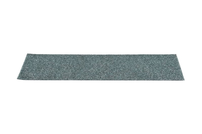 Trappstegsmattor självhäftande 15 st 76x20 cm grön - Grön - Textil & mattor - Mattor - Specialmatta - Trappstegsmattor