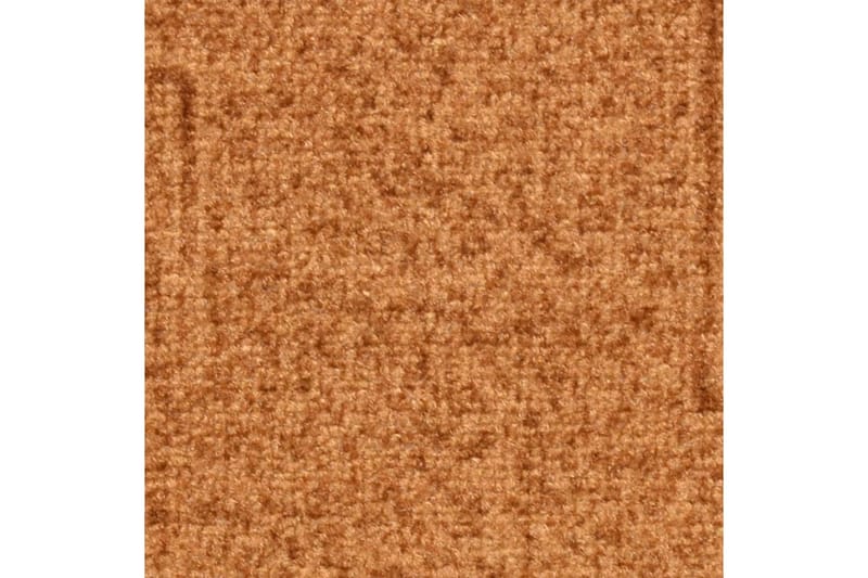 Trappstegsmattor självhäftande 15 st beige 65x21x4 cm - Beige - Textil & mattor - Mattor - Specialmatta - Trappstegsmattor