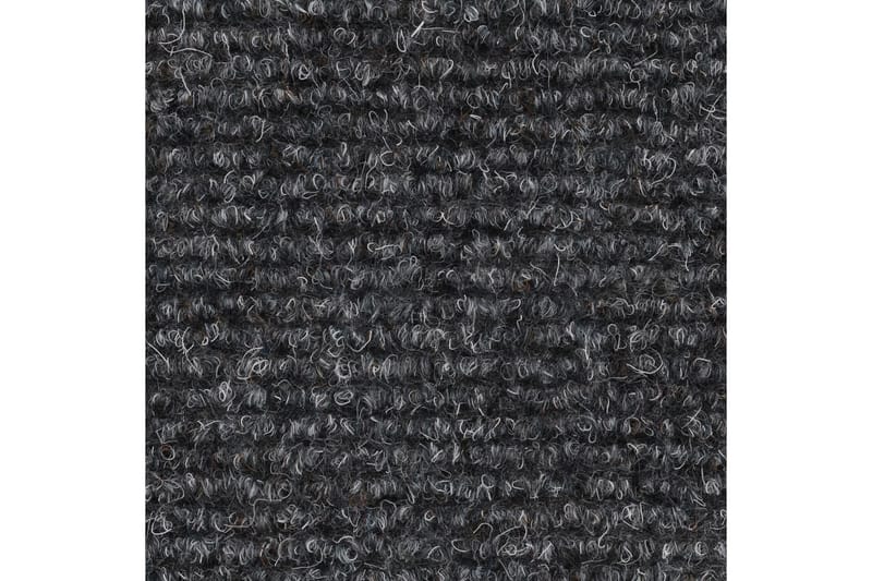 Trappstegsmattor självhäftande 15 st brodyr 56x17x3 cm ljusg - Grå - Textil & mattor - Mattor - Specialmatta - Trappstegsmattor