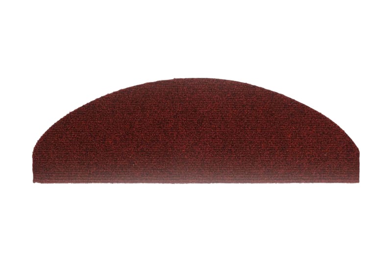 Trappstegsmattor självhäftande 15 st brodyr 65x21x4 cm röd - Röd - Textil & mattor - Mattor - Specialmatta - Trappstegsmattor