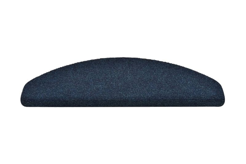 Trappstegsmattor självhäftande 15 st marinblå 65x21x4 cm bro - Blå - Textil & mattor - Mattor - Specialmatta - Trappstegsmattor