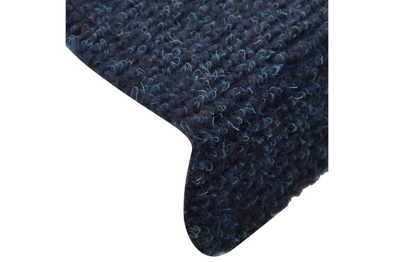 Trappstegsmattor självhäftande 15 st marinblå 65x21x4 cm bro - Blå - Textil & mattor - Mattor - Specialmatta - Trappstegsmattor