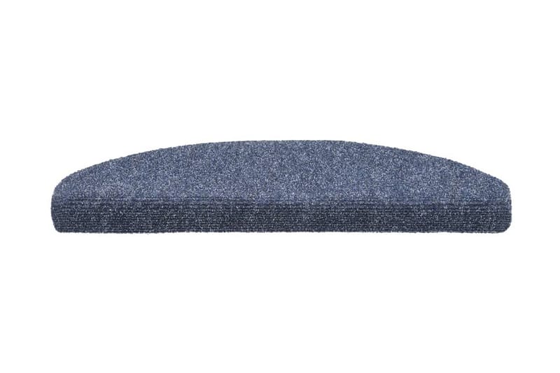 Trappstegsmattor självhäftande 5 st blå 65x21x4 cm brodyr - Blå - Textil & mattor - Mattor - Specialmatta - Trappstegsmattor
