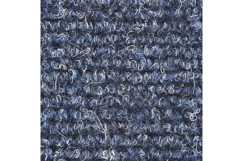 Trappstegsmattor självhäftande 5 st blå 65x21x4 cm brodyr - Blå - Textil & mattor - Mattor - Specialmatta - Trappstegsmattor