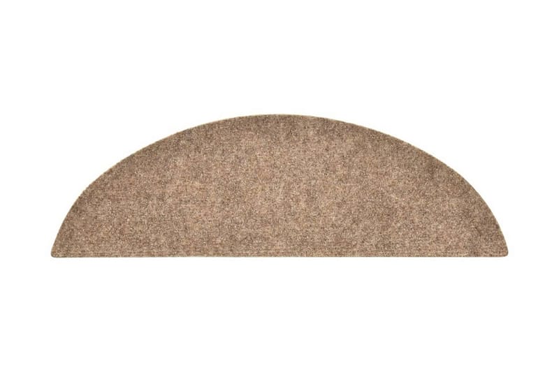 Trappstegsmattor självhäftande 5 st gräddvit 56x17x3 cm brod - Vit - Textil & mattor - Mattor - Specialmatta - Trappstegsmattor